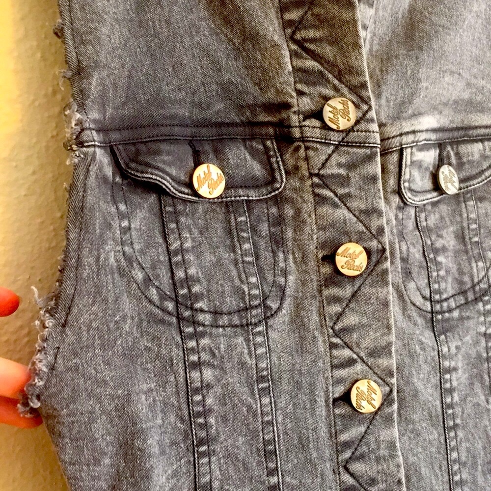 Motel Rocks Denim Dress Small - Picture 4 of 6